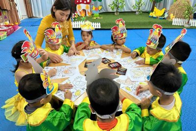 Hoạt động Khoa học thú vị của các bạn nhỏ 5 tuổi!