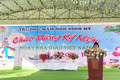 CHÀO MỪNG 43 NĂM NGÀY NHÀ GIÁO VIỆT NAM (20/11/1982 – 20/11/2025) CỦA TRƯỜNG MẦM NON NINH MỸ