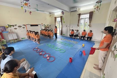 TRƯỜNG MẦM NON NINH MỸ TỔ CHỨC CHUYÊN ĐỀ CẤP TRƯỜNG