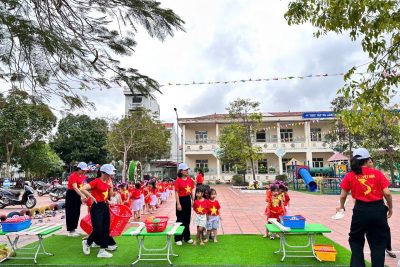 NGÀY HỘI THỂ DỤC THỂ THAO CỦA BÉ – TRƯỜNG MẦM NON NINH MỸ