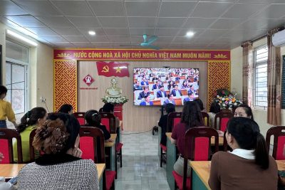 Chi bộ Trường Mầm non Ninh Mỹ tham gia đầy đủ, nghiêm túc, nâng cao nhận thức chính trị, thống nhất ý chí, quyết tâm triển khai thực hiện hiệu quả các nội dung Nghị quyết và chương trình hành động thực hiện các Nghị quyết nêu trên.