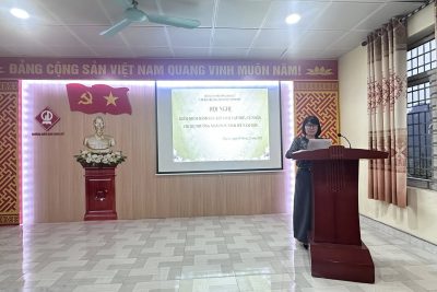 Chi bộ Trường Mầm non Ninh Mỹ đã tổ chức Hội nghị kiểm điểm, đánh giá xếp loại chất lượng tập thể và cá nhân năm 2025.